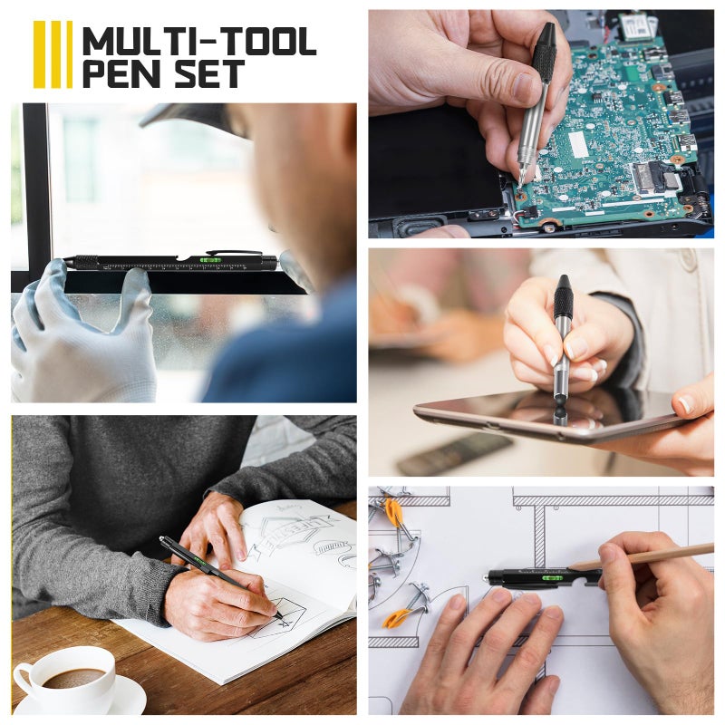 MAFEHAN Father's Day Gifts from Daughter Son Wife  9-in-1 Multitool Pen  Cool Gadgets for Men  Handy Tool Gifts for Dad Husband Grandpa Boyfriend  Birthday Gifts for Men Who Have Everything - Image 3